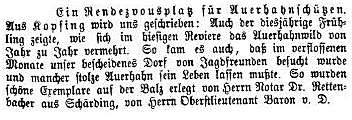                   Tages=Post vom 13. 5. 1882