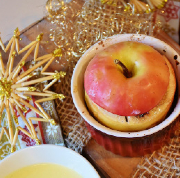 Rezept: Weihnachtlicher Bratapfel