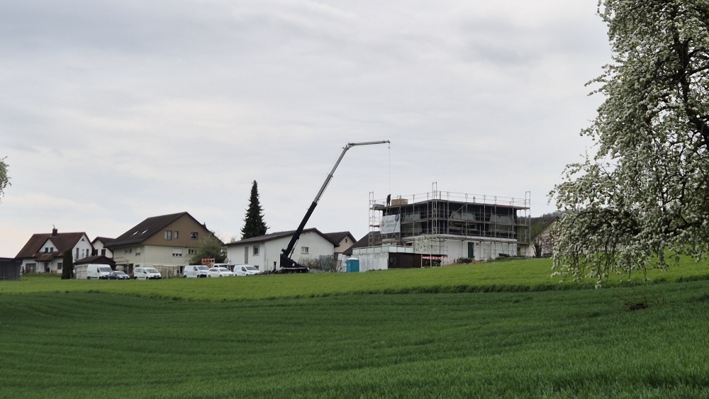 Scheibenmontage
