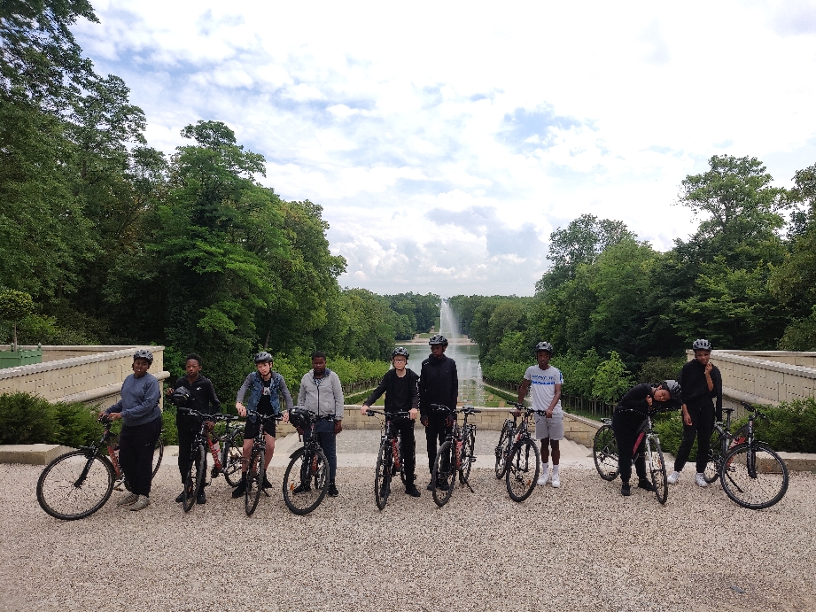 Nos Graines de Cyclo en sortie vélo au parc de Sceaux 