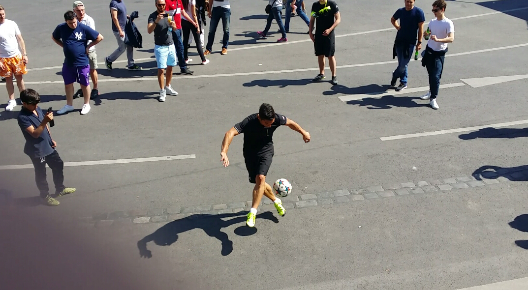 Fussball Freestyler Tricks