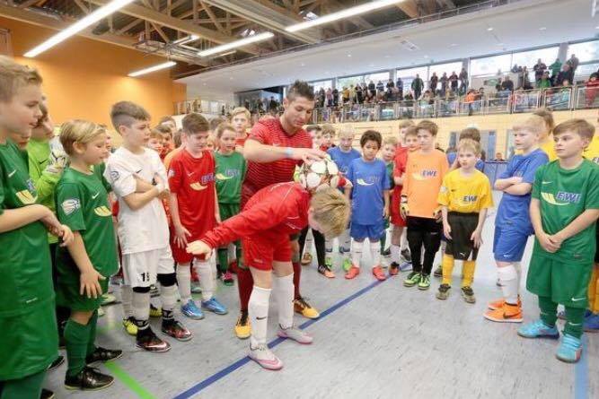 Fußball Freestyler bei Turnierworkshops