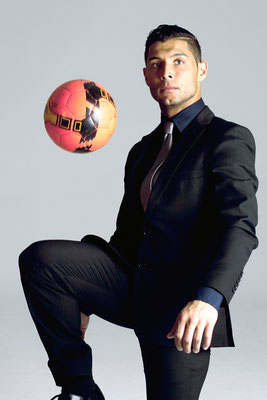 Fussball Freestyler Saki Fotomodel