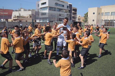 Kinder und Fussball Shows