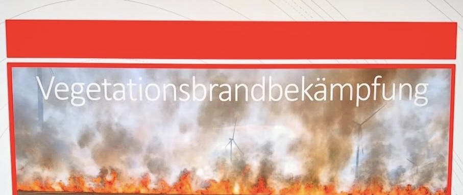 Dienstabend: Einführung in die Vegetationsbrandbekämpfung