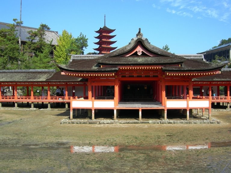 嚴島神社　五重塔