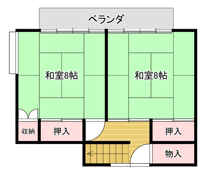 ２階・間取図