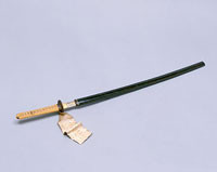 琉球刀。故宮博物院、1757年献上品