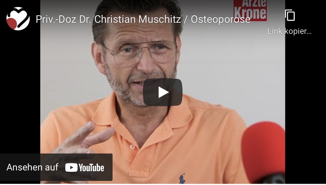 Priv. Doz. Dr. Christian Muschitz über Osteoporose