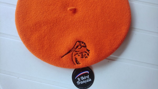 Beret chasse orange clearance