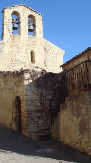 12th century church in La Bastidonne