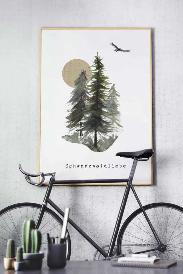 Illustration Schwarzwaldliebe | Grafikstudio 192 
