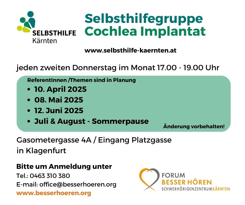 Selbsthilfegruppe Cochlea Implantat