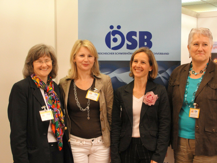 Mag. Brigitte Slamanig, Andrea Mayr, Ulrike Rülicke, Brigitte Adelwöhrer