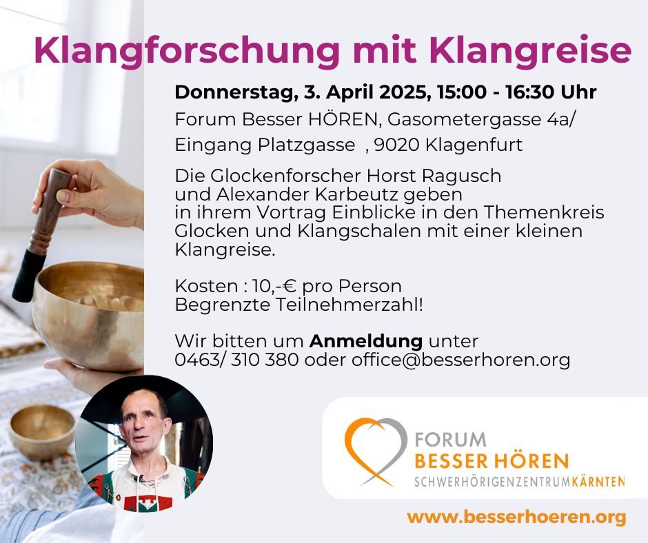 Einladung zur Klangforschung mit Klangreise