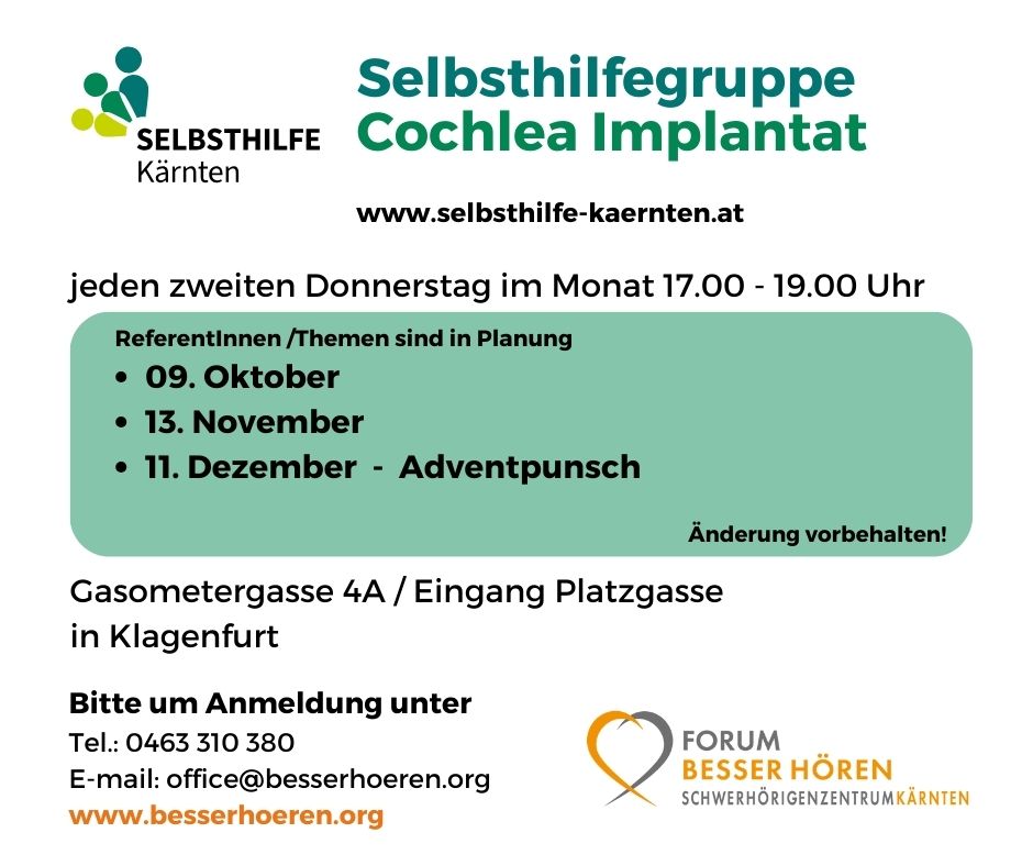 Selbsthilfegruppe Cochlea Implantat