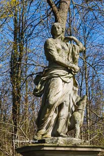 schloss nordkirchen burgallee goetterskulptur