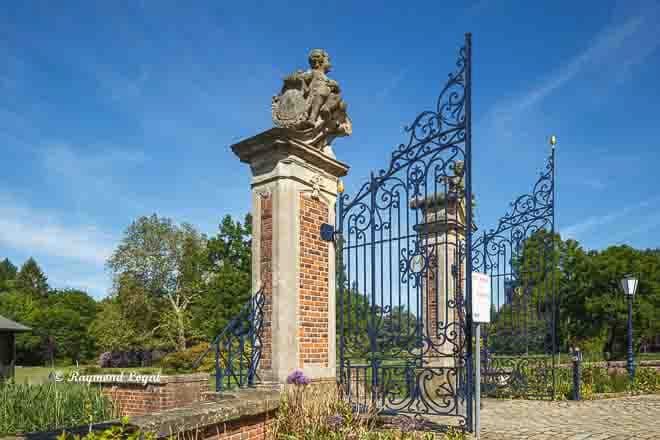 schloss lembeck torpfeiler gartenseite