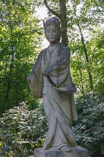 schloss nordkirchen chinesische figur