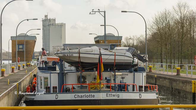 wesel datteln canal dorsten locks
