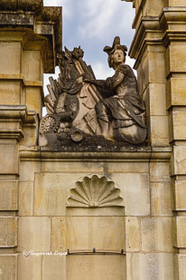 lembeck castle baroque gate