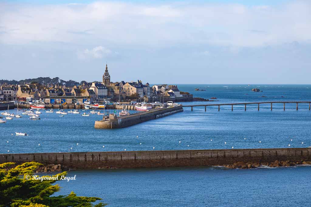 roscoff bretagne stadtansicht