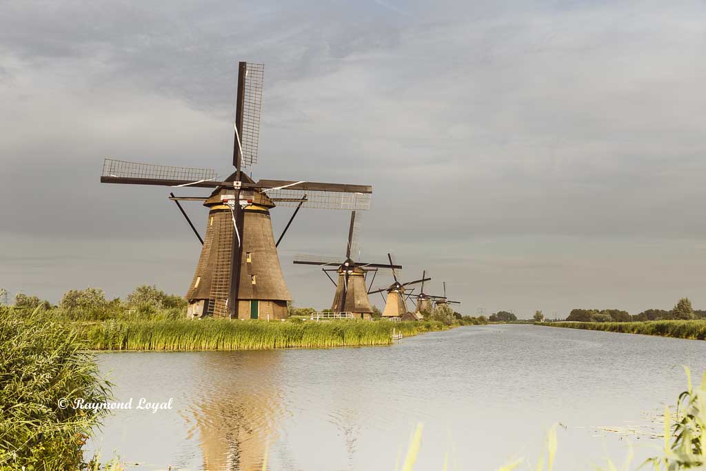 kinderdijk windmuehlen overwaard