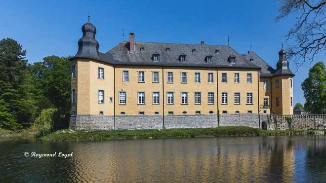 schloss dyck hochschloss suedseite