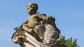 schloss lembeck torpfeiler gartenseite