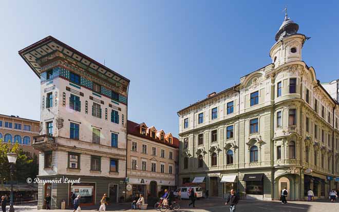 ljubljana old town image