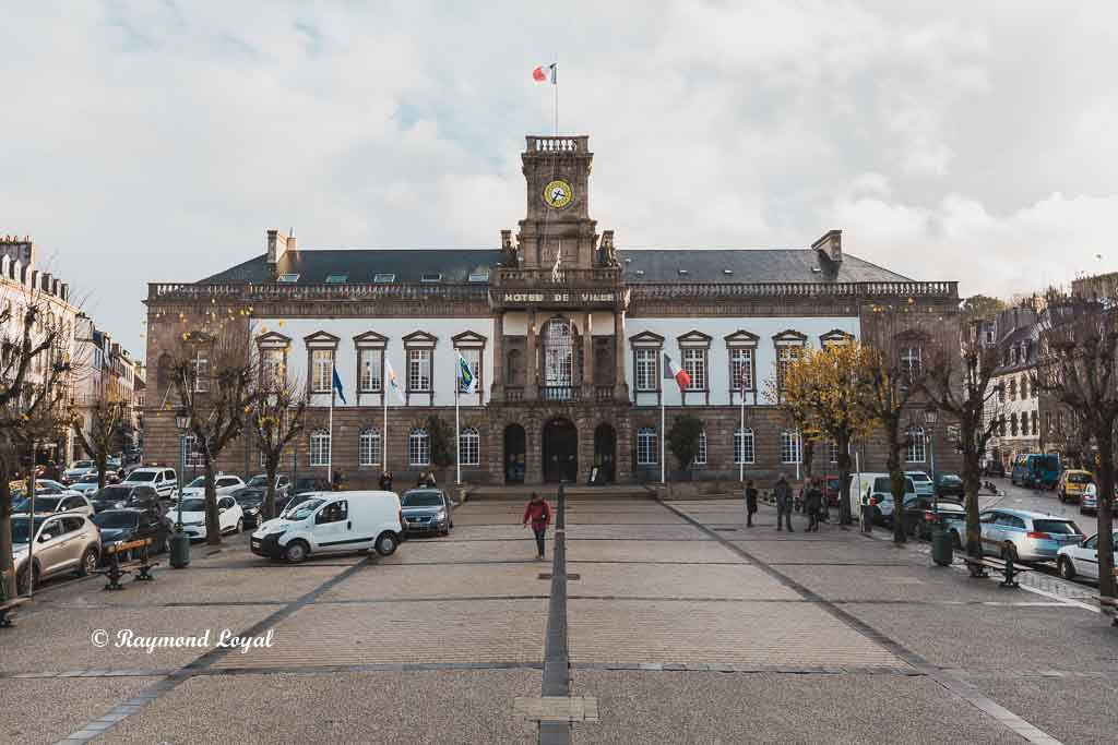 morlaix brittany france town hall
