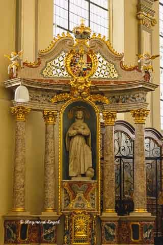 schlosskirche bruehl seitenaltar