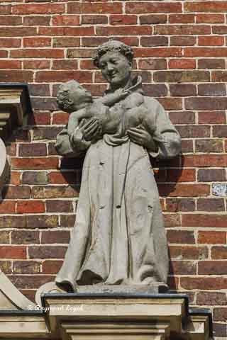 schloss nordkirchen kapellenfluegel skulptur antonius von padua