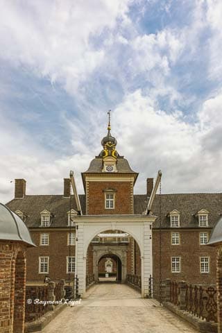 wasserburg anholt vorburg zugbruecke