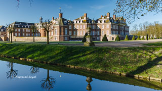 schloss nordkirchen nordostseite aeussere graefte