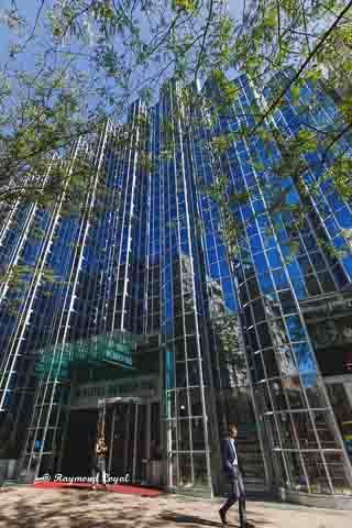 hotel dubrovnik gebaeude glass fassade konstruktion