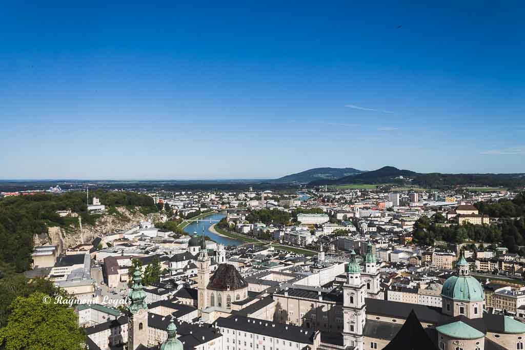 salzburg aerial view luftbild