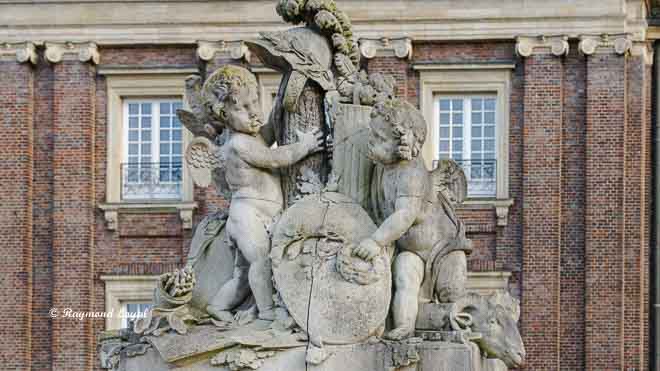 schloss nordkirchen terrassentreppe puttenensemble