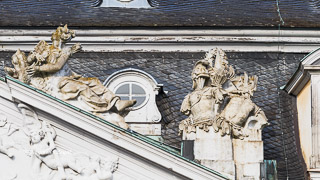 schloss augustusburg giebel risalit westseite