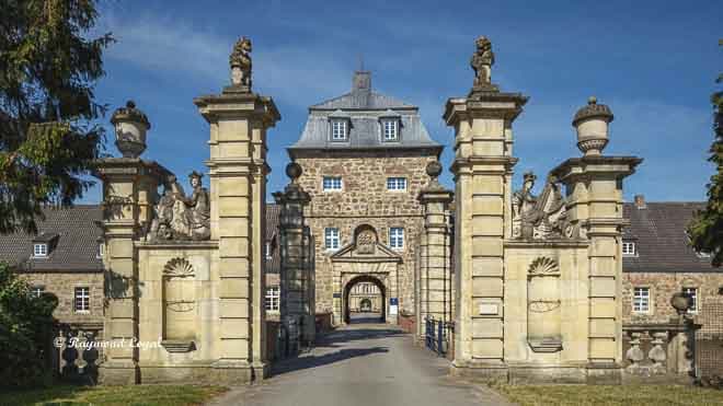 lembeck castle baroque gate