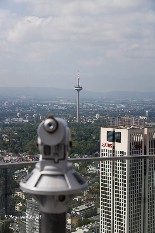 frankfurt high angle view