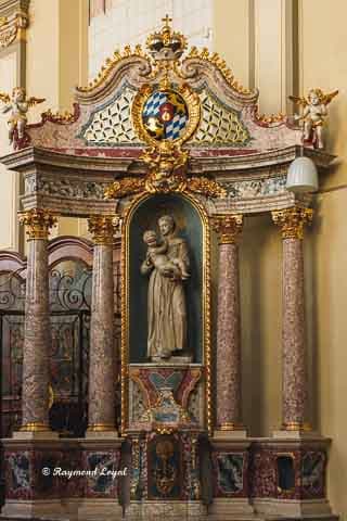 schlosskirche bruehl seitenaltar