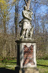 schloss nordkirchen burgallee goetterskulptur