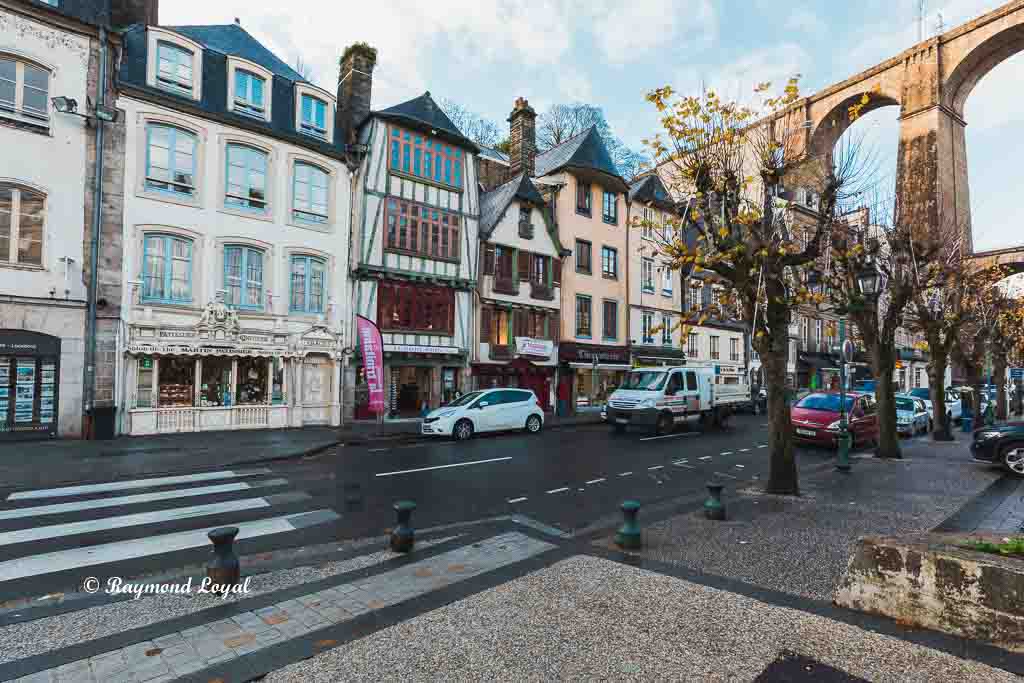 morlaix brittany france old town