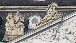 schloss augustusburg giebel risalit westseite