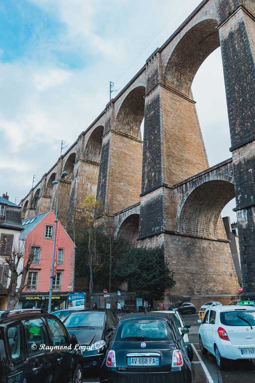 morlaix brittany france viaduct