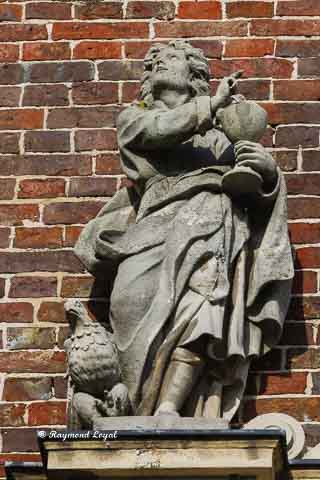 schloss nordkirchen skulptur evangelist johannes