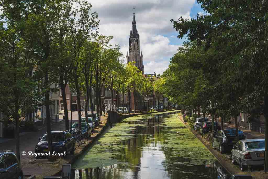 delft old town image