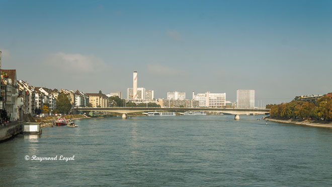 basel rhein fluss wasser stadt