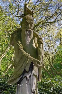 schloss nordkirchen chinesische figur